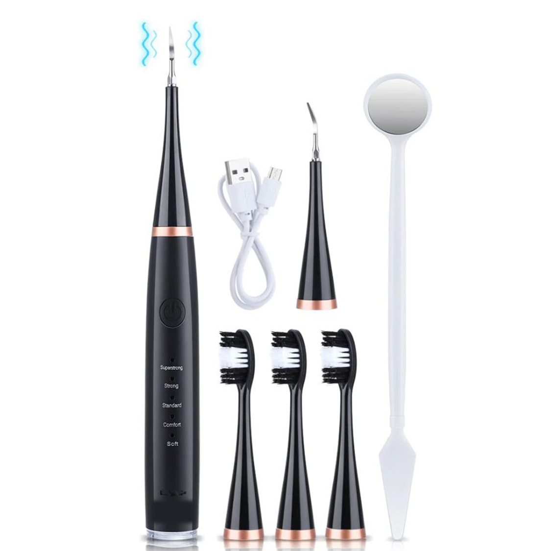 6-in-1 Ultrasonic Teeth Cleaner & Scaler