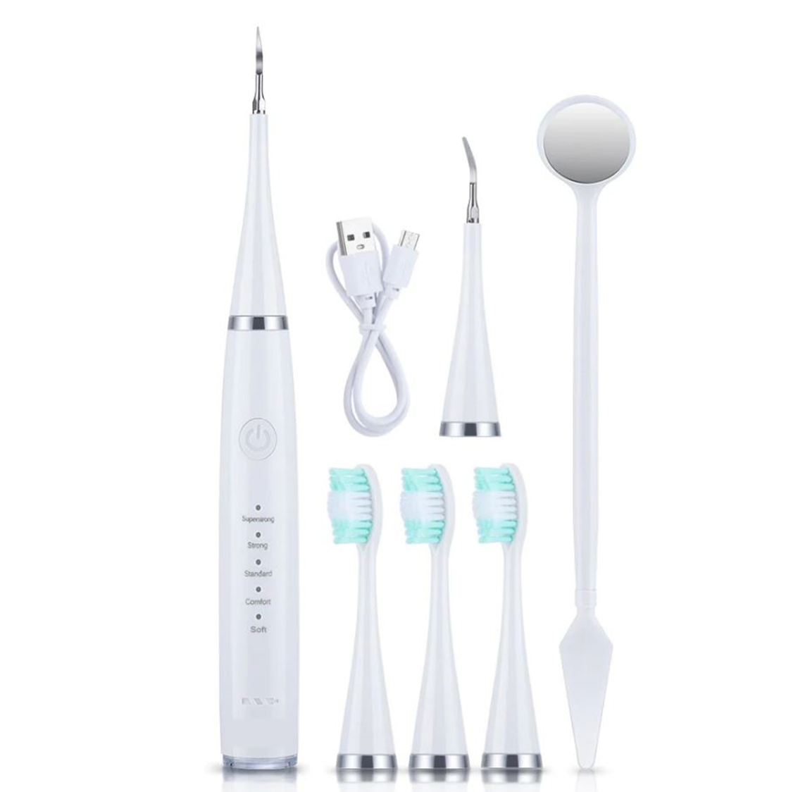 6-in-1 Ultrasonic Teeth Cleaner & Scaler